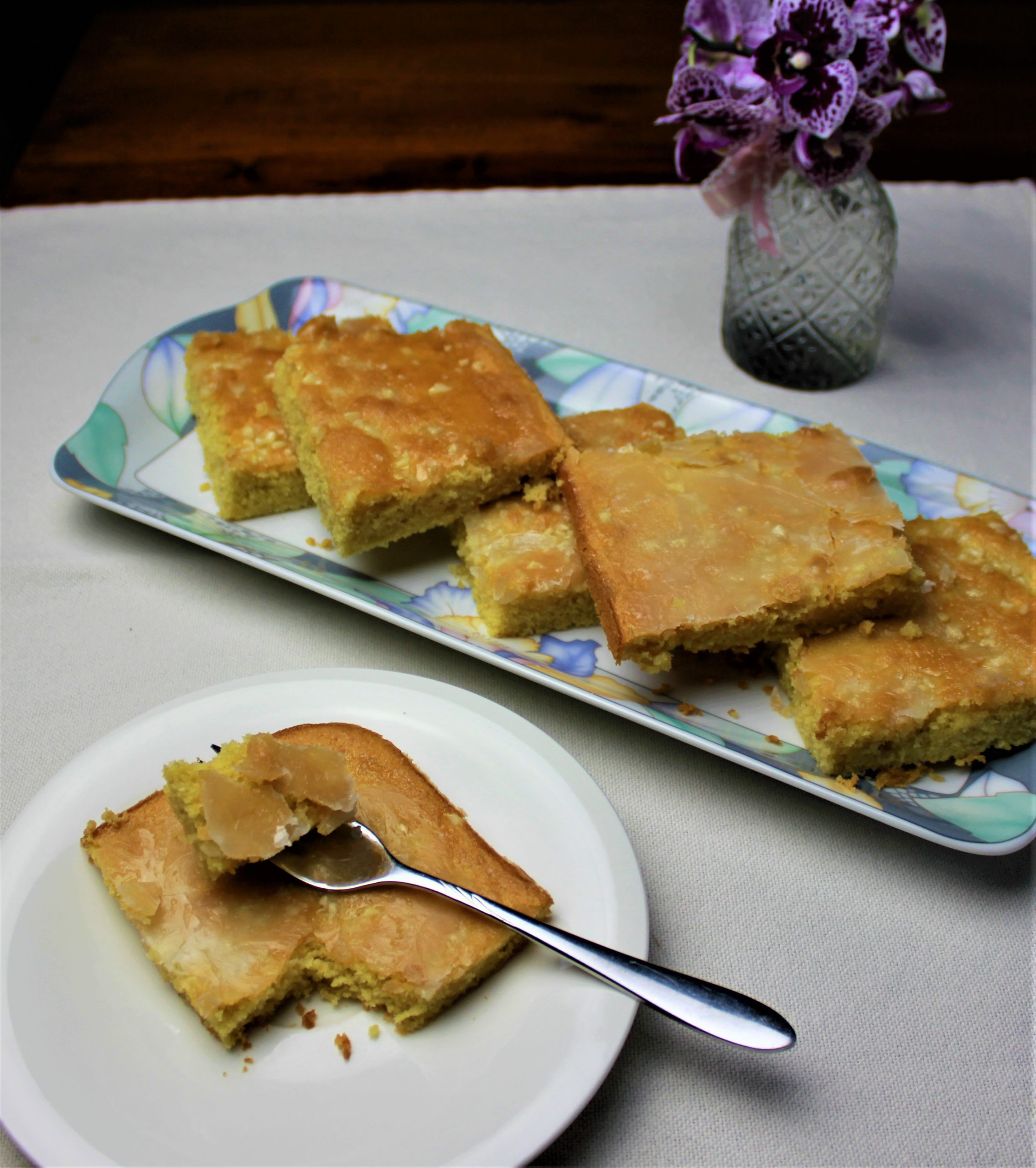 Griechischer Grießkuchen &amp;quot;Ravani&amp;quot; - Berit&amp;#39;s Küche