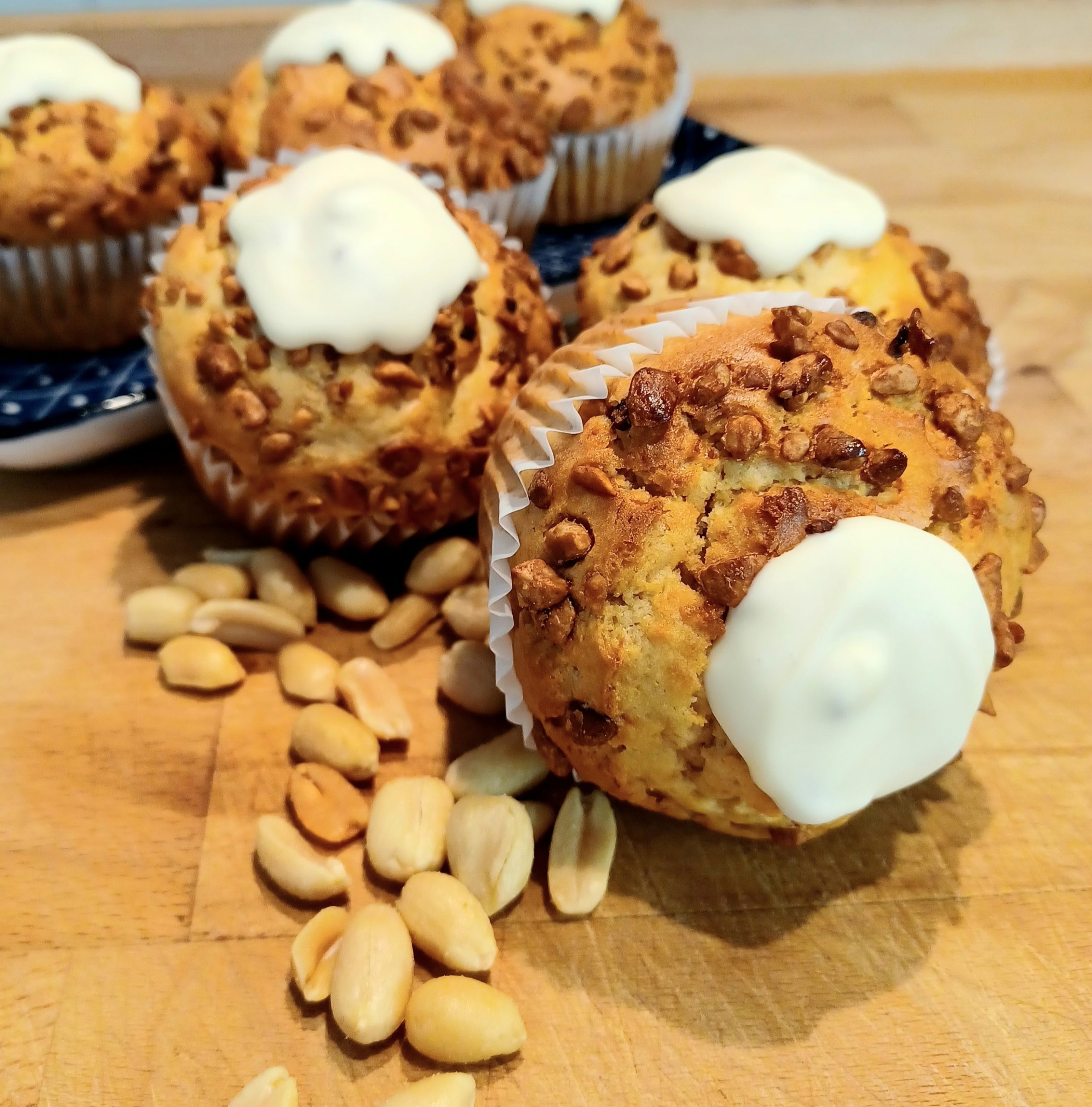 Erdnussbutter-Muffins - Berit's Küche Erdnussbutter-Muffins - Berit's Küche